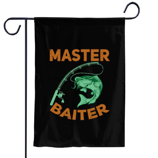 Master Baiter - Wels Catfish Hunter Garden Flags
