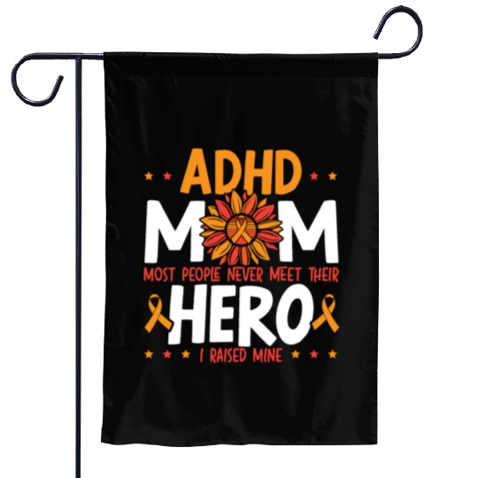 ADHD Mom ADHD Awareness Embrace Neurodiversity Garden Flags