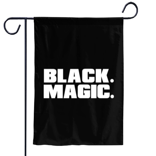 black magic 05 Garden Flags