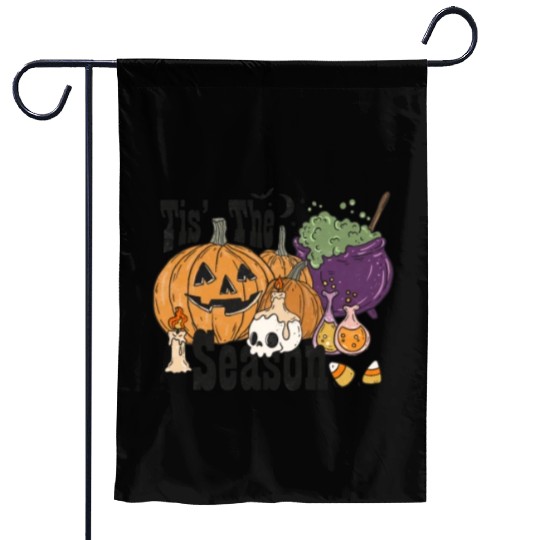 Fun Halloween Designs Tis the Season Garden Flags