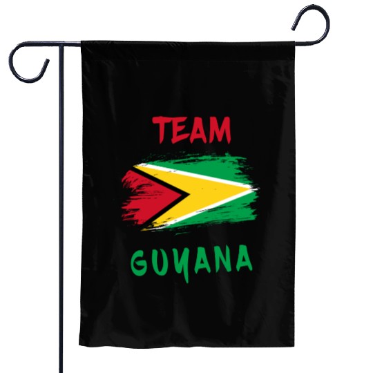 Team Guyana flags design Garden Flags