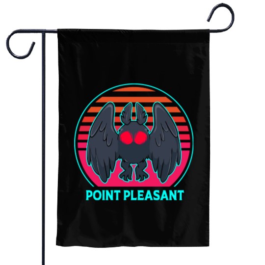 Cryptozoology Folklore Mothman Point Pleasant Garden Flags