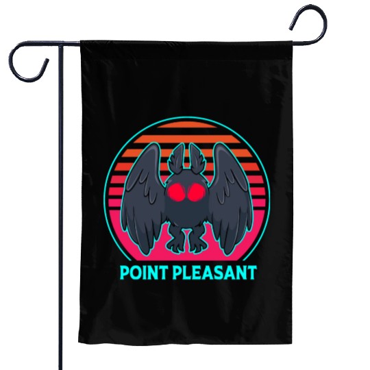 Cryptozoology Folklore Mothman Point Pleasant Garden Flags