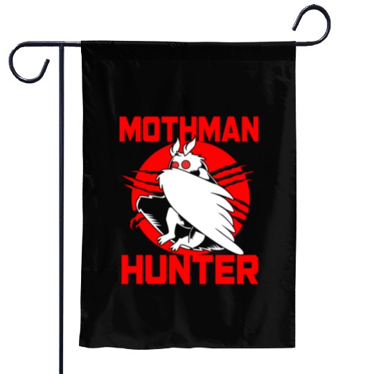 Cryptozoologist Cryptid Folklore Funny Mothman Garden Flags