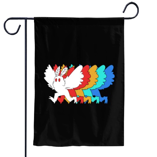 Cryptozoologist Cryptid Mothman Garden Flags