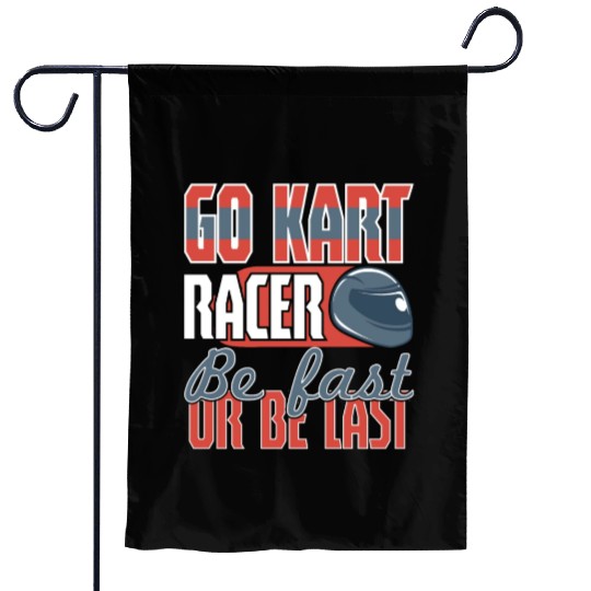 Its A Race Day Go Kart Racing Garden Flags