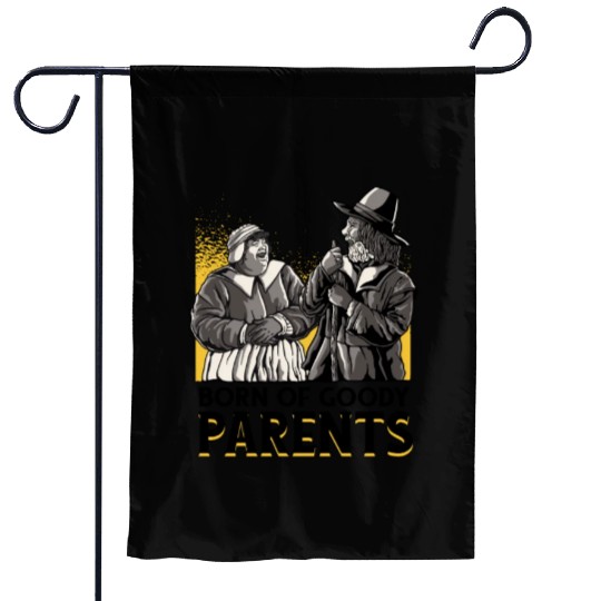 Born Of Goody Parents Funny Mormon LDS Church Pilg Garden Flags