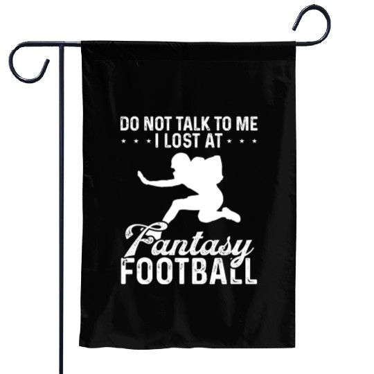 Player Lost at Fantasy Football Winner Team Garden Flags