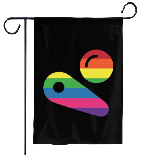 Pinball LGBT Player Garden Flags