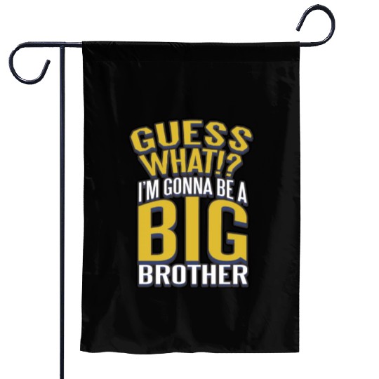 Big Brother Finally Novelty Design For Boys & Garden Flags