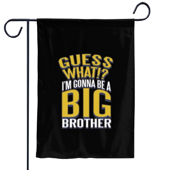 Big Brother Finally Novelty Design For Boys & Garden Flags
