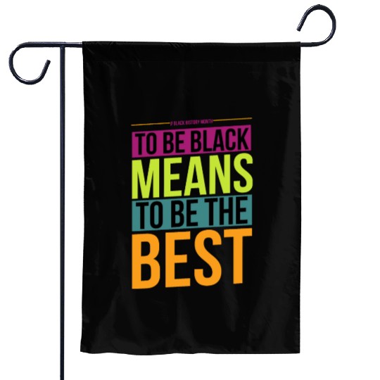 Black History Month Quote Garden Flags