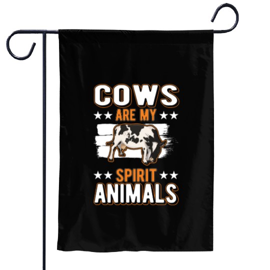 Cow Spirit Animal Cattle Cows Garden Flags