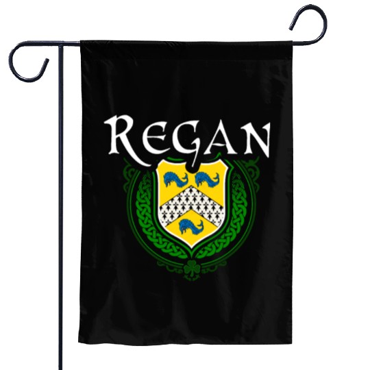 Regan Family Irish Coat of Arms Clan Crest Garden Flags
