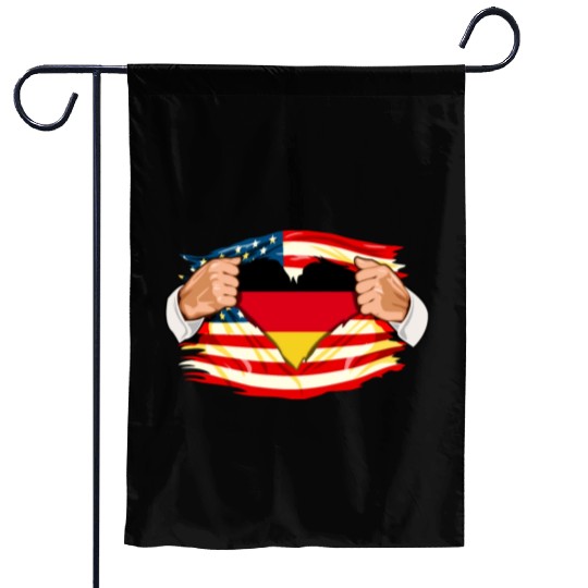 Germans Who Live in America Germany Flag Garden Flags