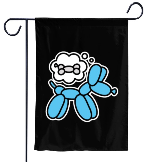 Balloon animal balloon dog balloon artist bone Garden Flags