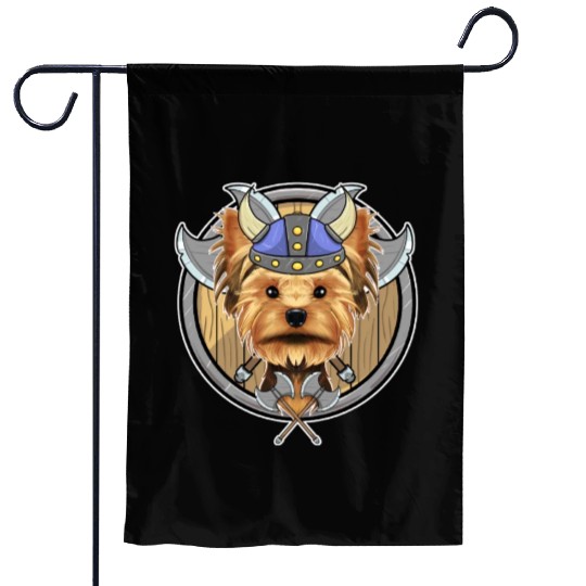 Yorkshire Terrier I Valhalla I Viking Garden Flags