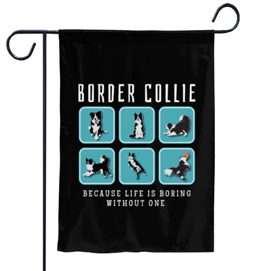 Border Collie Lover Garden Flags