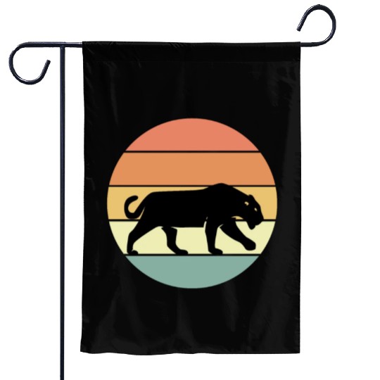 Black Panther Garden Flags