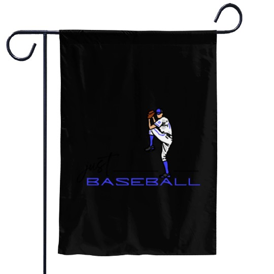 Just Baseball (Pitcher) Garden Flags