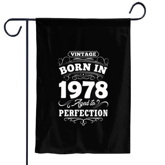 1978 Birthday Gift Birthday Vintage Garden Flags