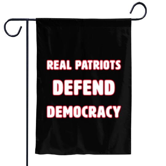 DEMOCRACY 2 Garden Flags