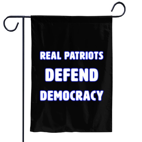 DEMOCRACY 3 Garden Flags
