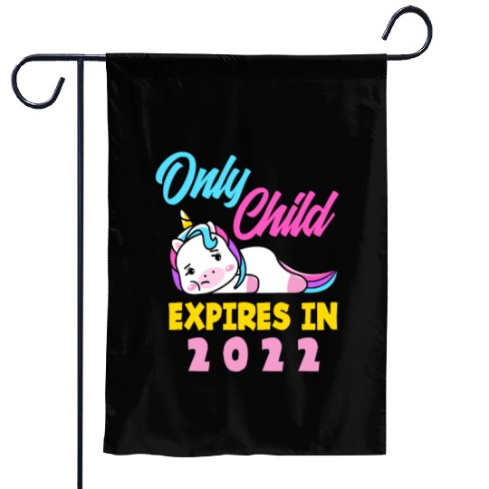 No Only Child More Unicorn 2022 Garden Flags