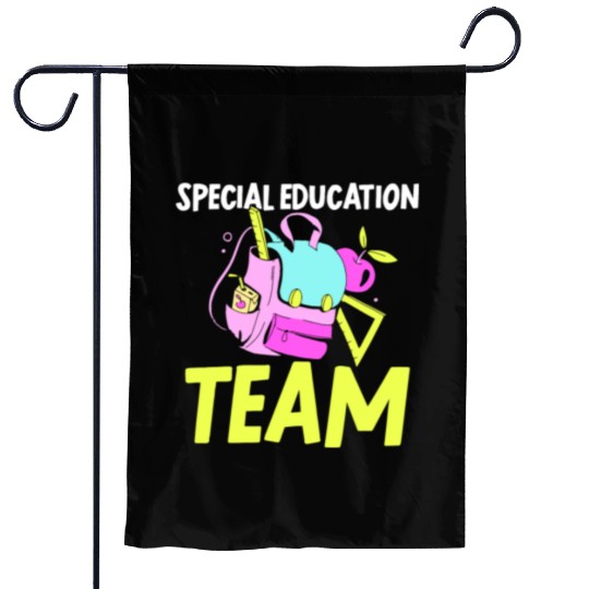 Special Education Team Sped Teacher Awareness Garden Flags