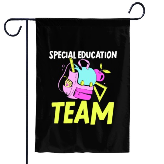 Special Education Team Sped Teacher Awareness Garden Flags
