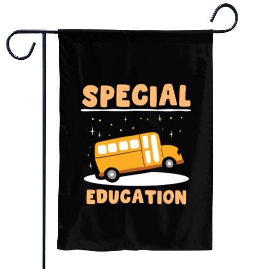 Special Education Awareness Sped Teacher Cute Garden Flags