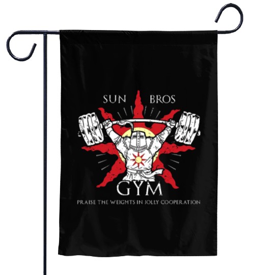 Sun Bros Gym Garden Flags