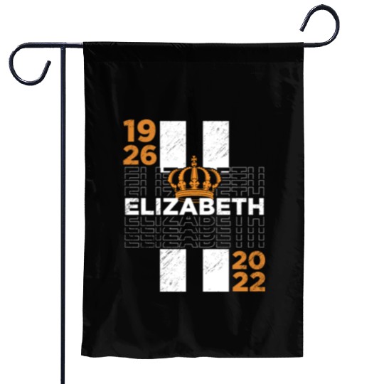 United Kingdom Monarch Her Majesty Queen Elizabeth Garden Flags