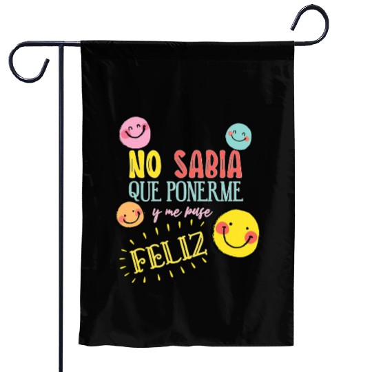Funny Spanish Teacher Maestra Garden Flags