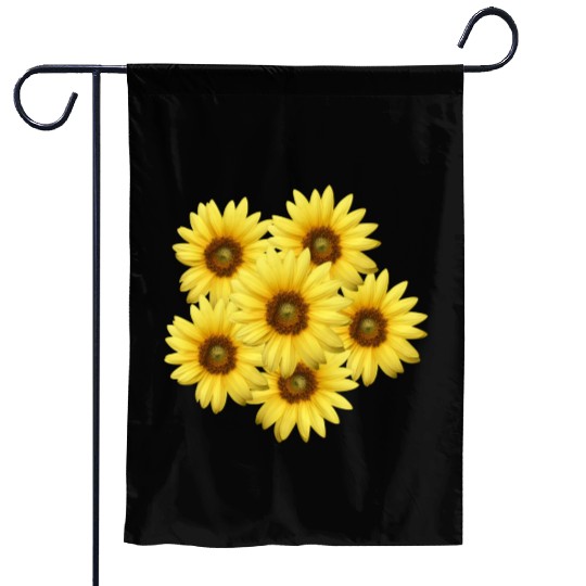 Sunflower Sheet Stickers Garden Flags
