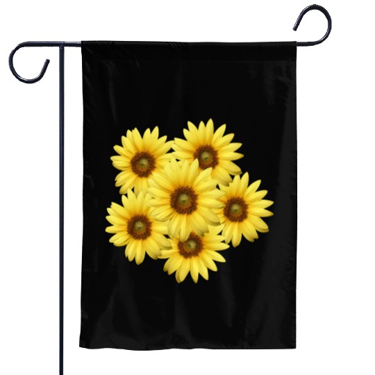 Sunflower Sheet Stickers Garden Flags