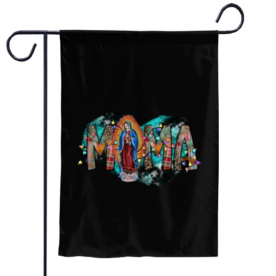 Mama Virgin Mary Garden Flags