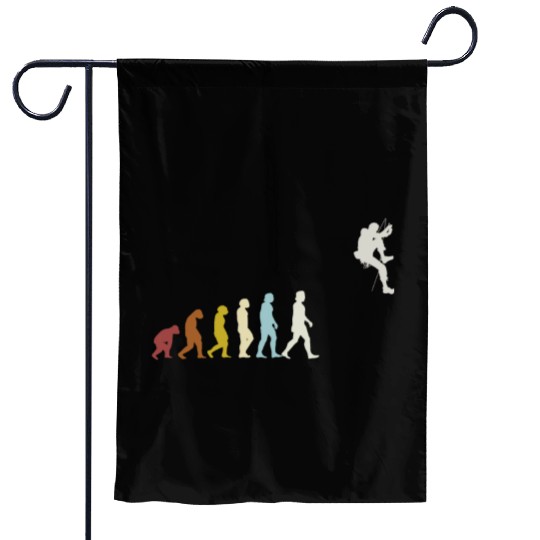 Climbing Evolution Mountaineering Bouldering Garden Flags