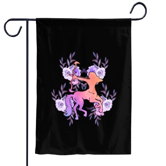 Sagittarius Zodiac Garden Flags