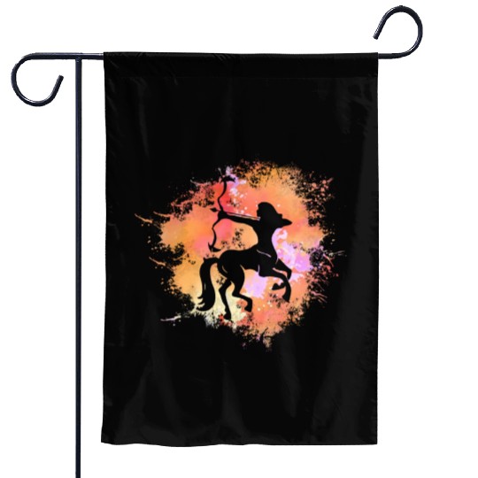 Sagittarius Zodiac Garden Flags
