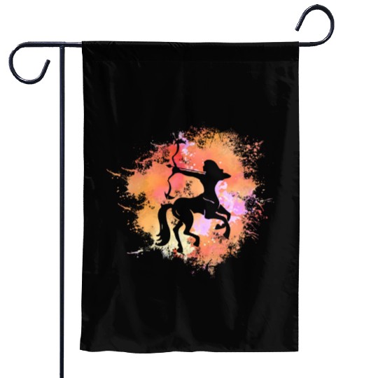 Sagittarius Zodiac Garden Flags