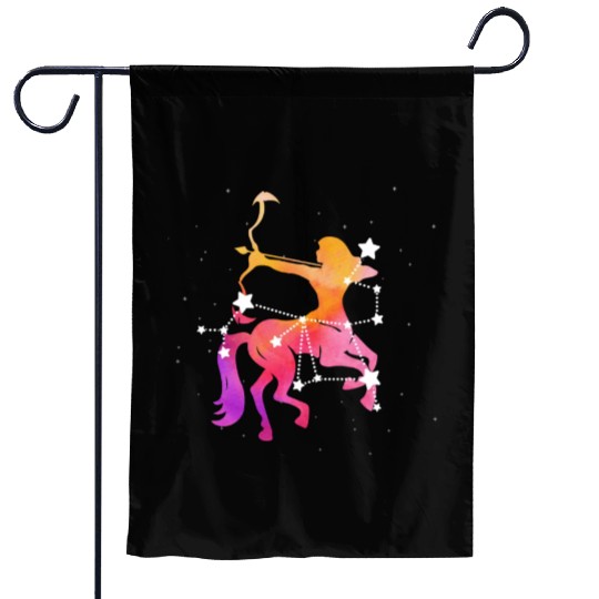 Sagittarius Zodiac Garden Flags