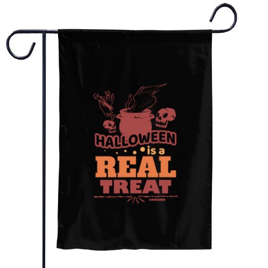 Halloween Hexe Totenkopf Garden Flags