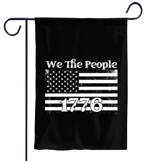 We The People 1776 USA Flag Garden Flags