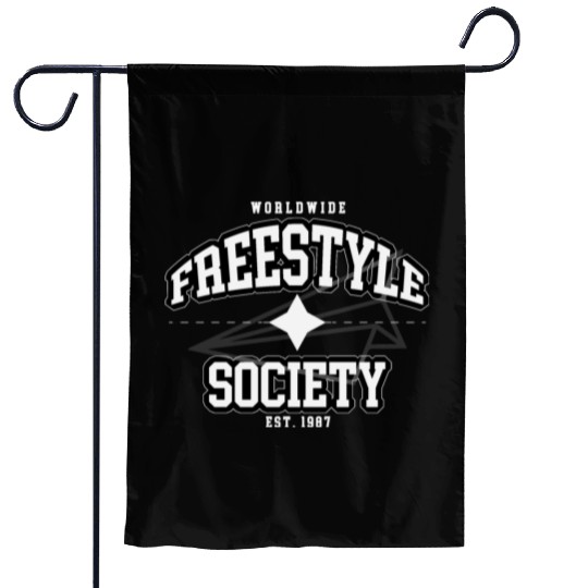 FREESTYLE SOCIETY Garden Flags