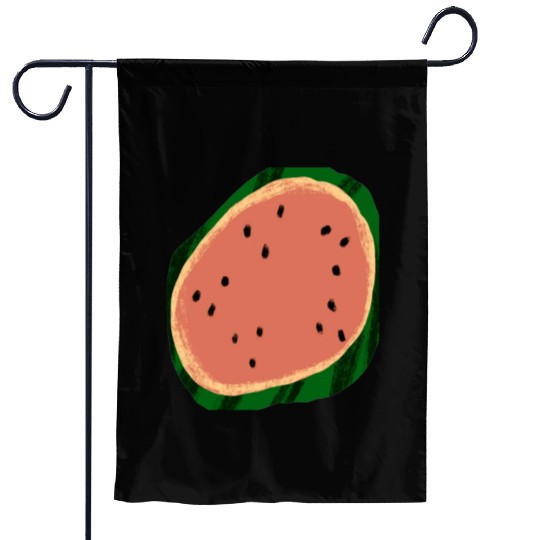 Garden Flags with watermelon