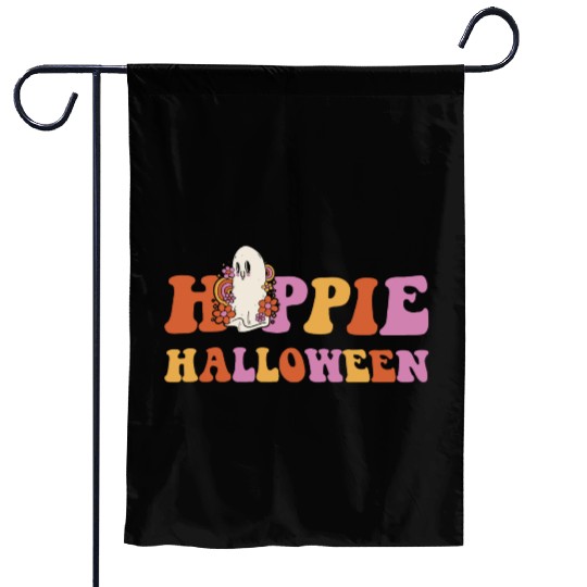Celebrate Halloween Hippie Lifestyle Spooky Vibes Garden Flags