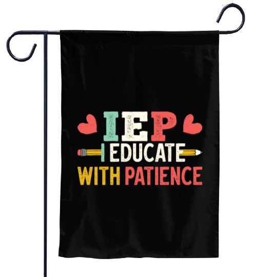 Encourage Progress Special Education Teacher Life Garden Flags