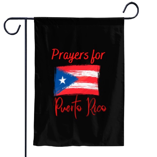 Puerto Rico Prayers Garden Flags