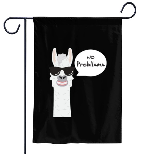 Funny Animals For Animal Lovers Lama, Alpaka Garden Flags